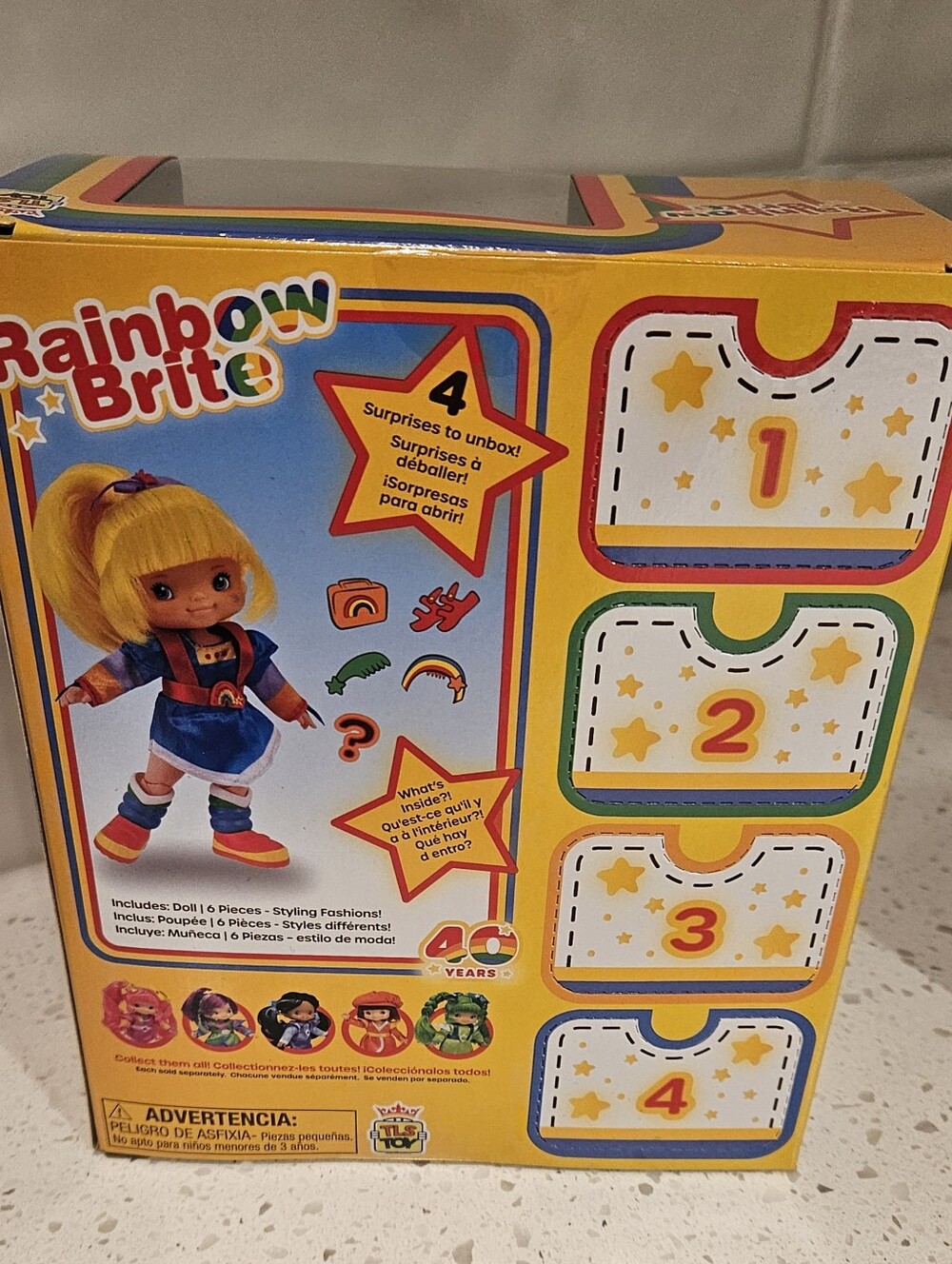 Rainbow Brite 5.5" Fashion Doll, NEW - Picture 6 of 9